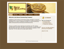 Tablet Screenshot of denverwoodworking.com
